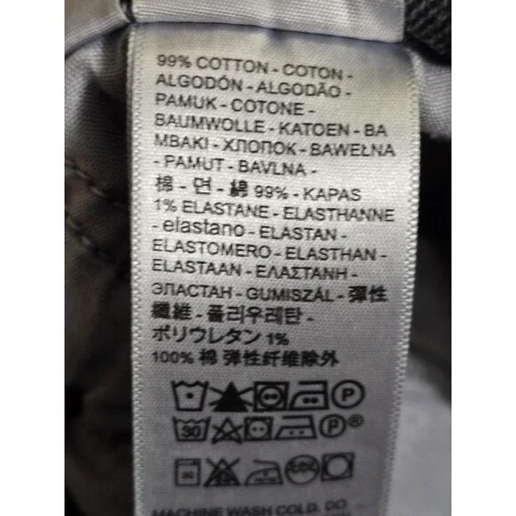 Levi’s Premium Ribcage Straight Ankle Jeans Washed Black Gray Button Fly - Sz 30 - Picture 12 of 15